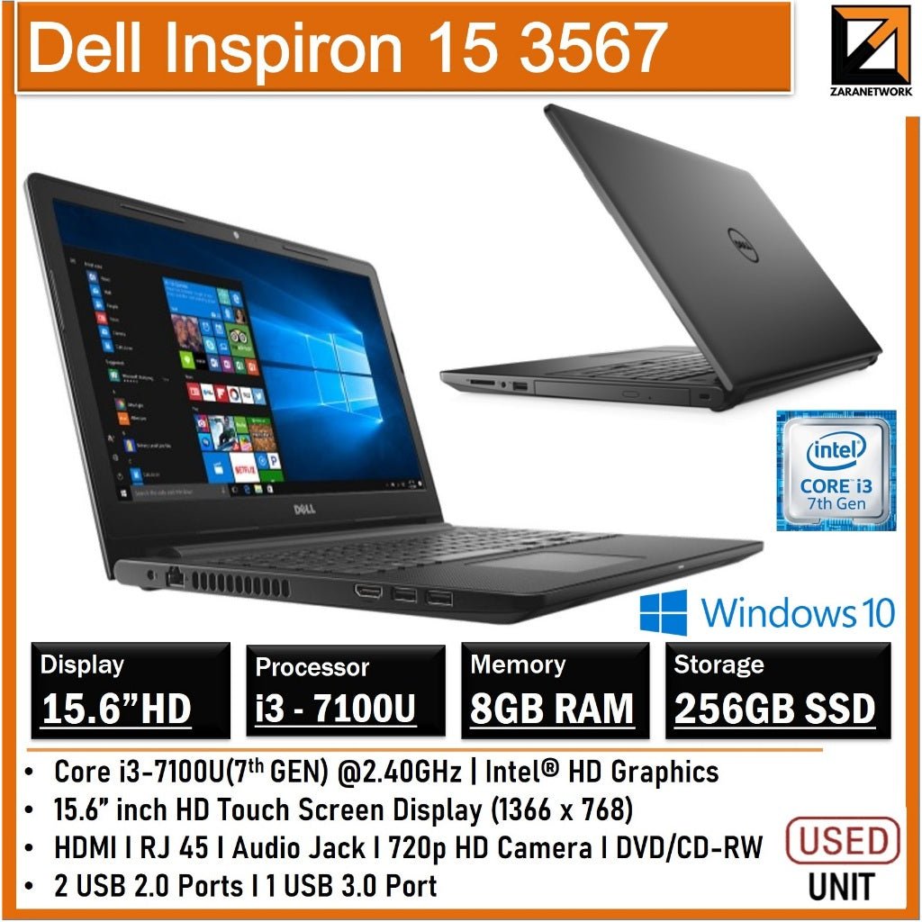 Dell Inspiron 15-3567 sold Laptop PC