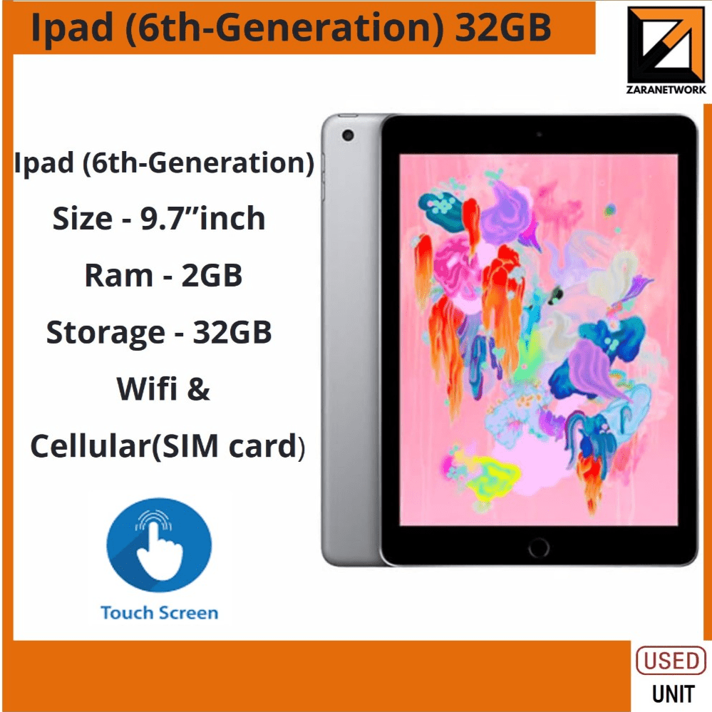 IPad 6th gen 2024 32g