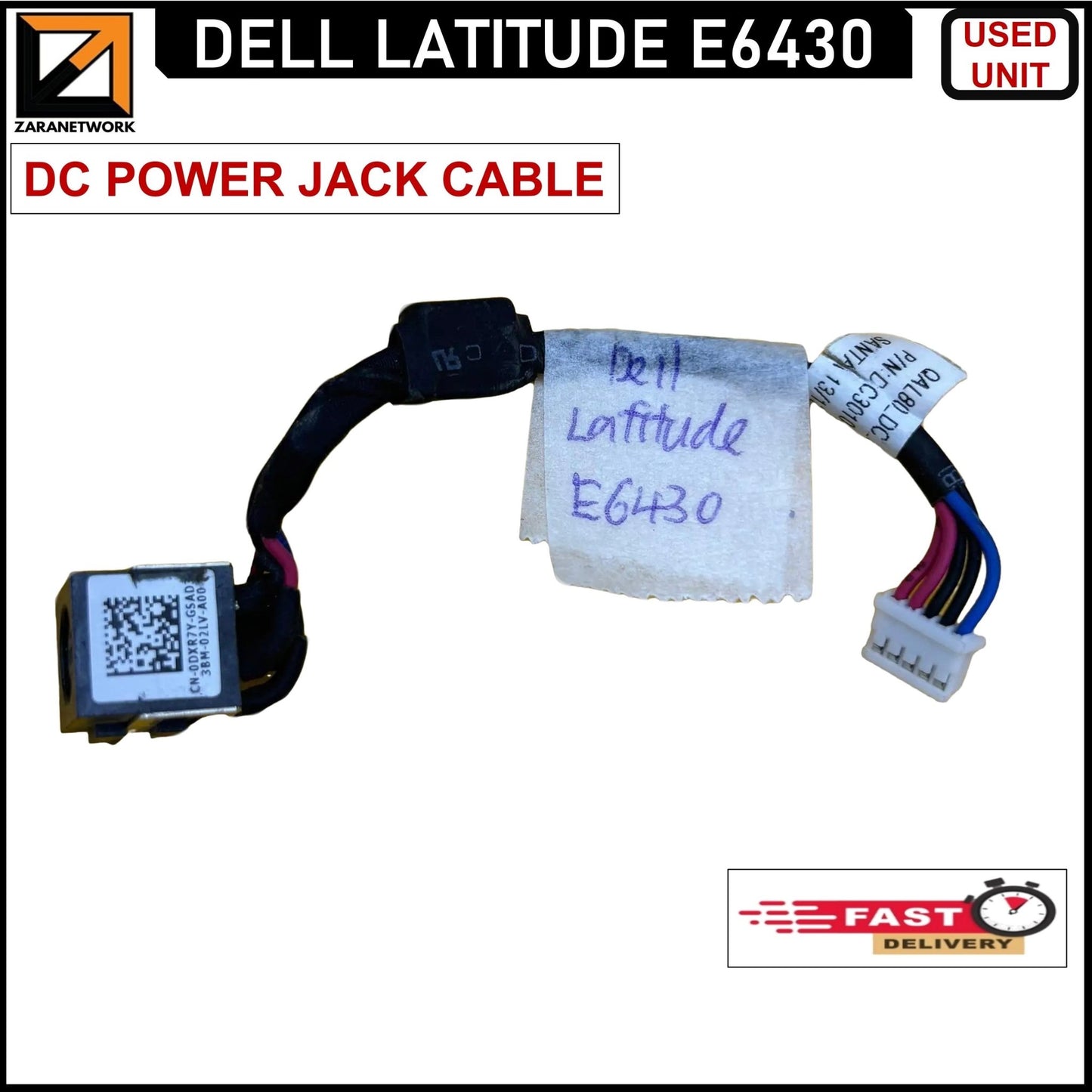 DC JACK POWER CABLE FOR DELL LATITUDE E6430 LAPTOP CHARGING PORT CONNECTOR - My Store