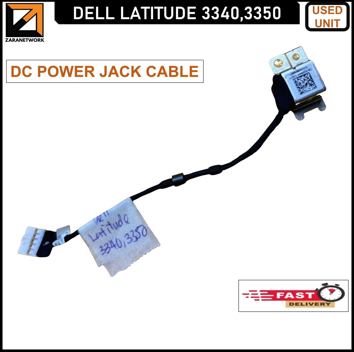 DC POWER JACK CABLE FOR DELL LATITUDE 3340,3350 CHARGING PORT LAPTOPS CONNECTOR - My Store