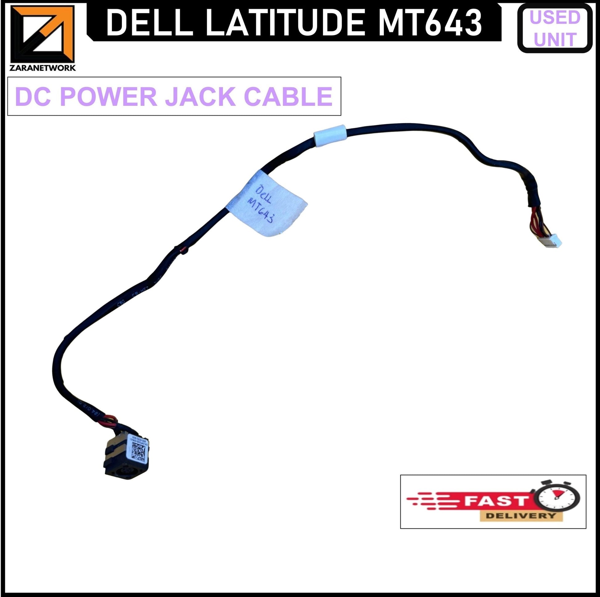 DC POWER JACK CABLE FOR DELL MT643 LAPYOP CHARGING PORT CONNECTOR - My Store