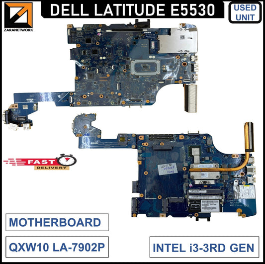 DELL LATITUDE E5530 MOTHERBOARD QXW10 LA - 7902P REV:1(A00) i5 - 5th GEN - My Store