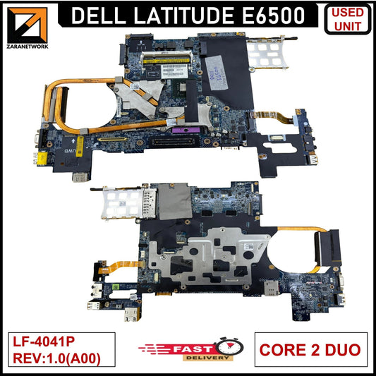 DELL LATITUDE E6500 MOTHERBOARD CORE 2 DUO /JAL20 LF - 4041P REV:1.0(A00) - My Store