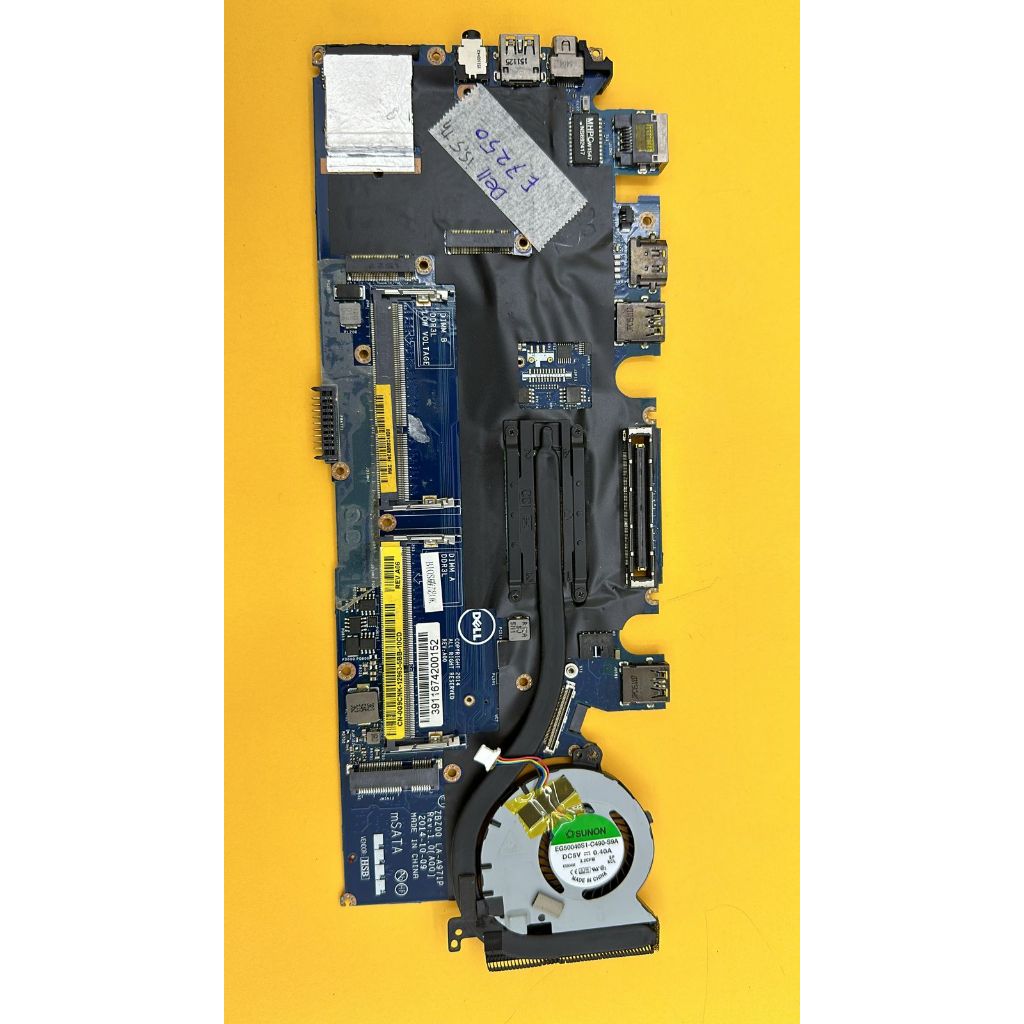 DELL LATITUDE E7250 MOTHERBOARD i5 - 5TH GEN ZBZ00 LA - A971P REV:1.0(A00) - My Store