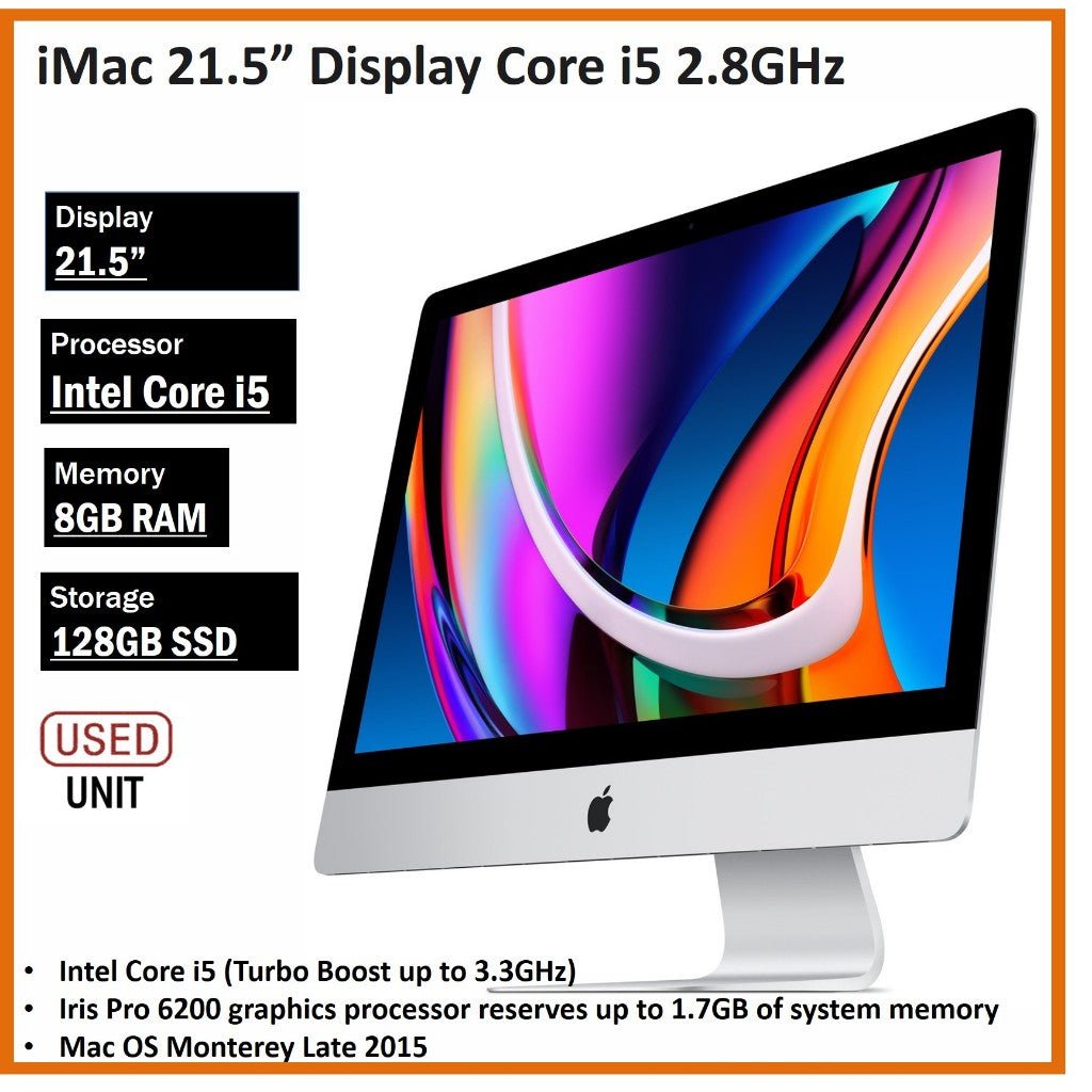 iMac 21.5 Display Core - My Store