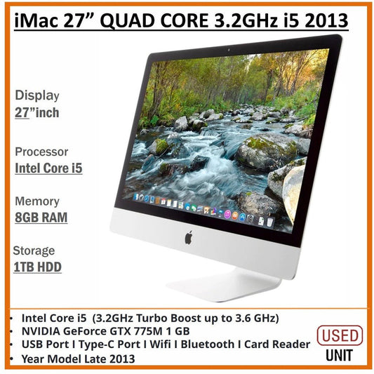 iMac 27 Quad core 2013 - My Store