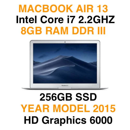 APPLE MACBOOK PRO 15/13 YEAR 2015 i7/i5 UPTO 16GB RAM 1TB SSD 13.3 RETINA