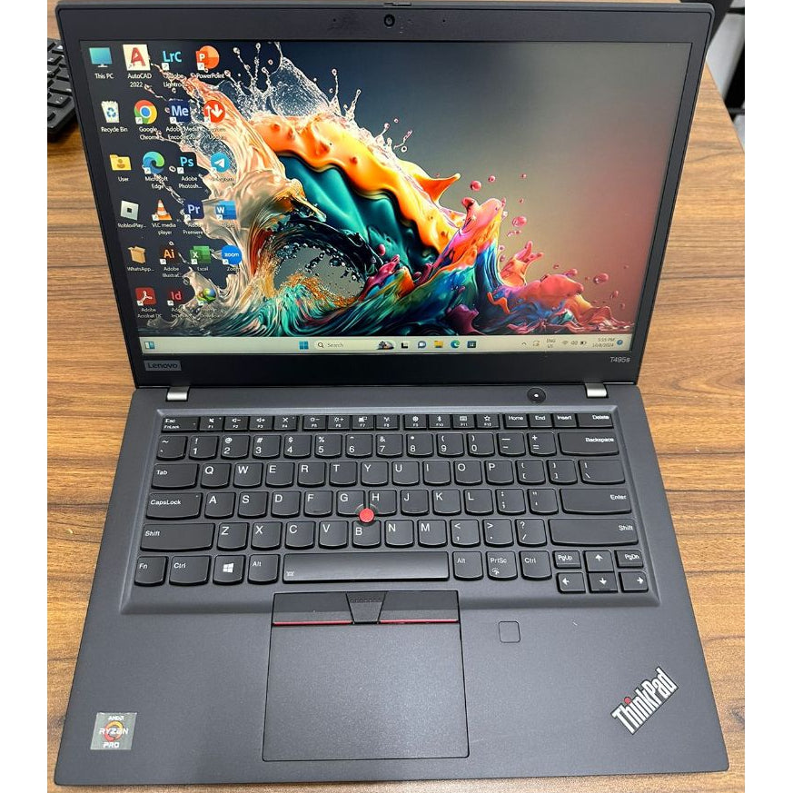 LENOVO THINKPAD T495s Laptop(1 YEAR WARRANTY T&C)AMD RYZEN 5 / RYZEN 7 14"FHD Display Up to 16GB RAM