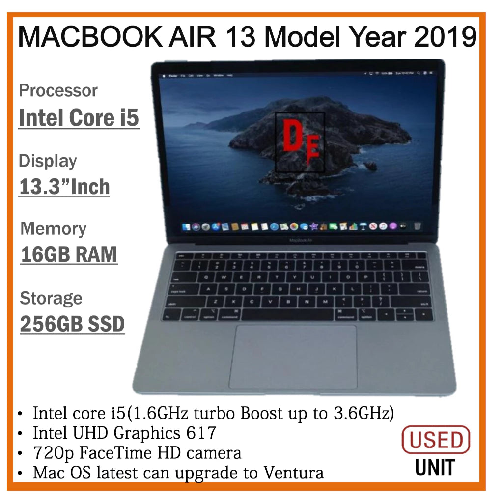 APPLE MACBOOK PRO 15/13 i7/i9/i5 2019 MODEL YEAR UPTO 16GB RAM 1TB SSD 13.3 RETINA DISPLAY