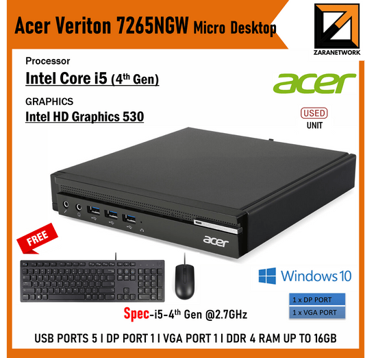 ACER VERITON 7265NGW MICRO (Desktop) - My Store