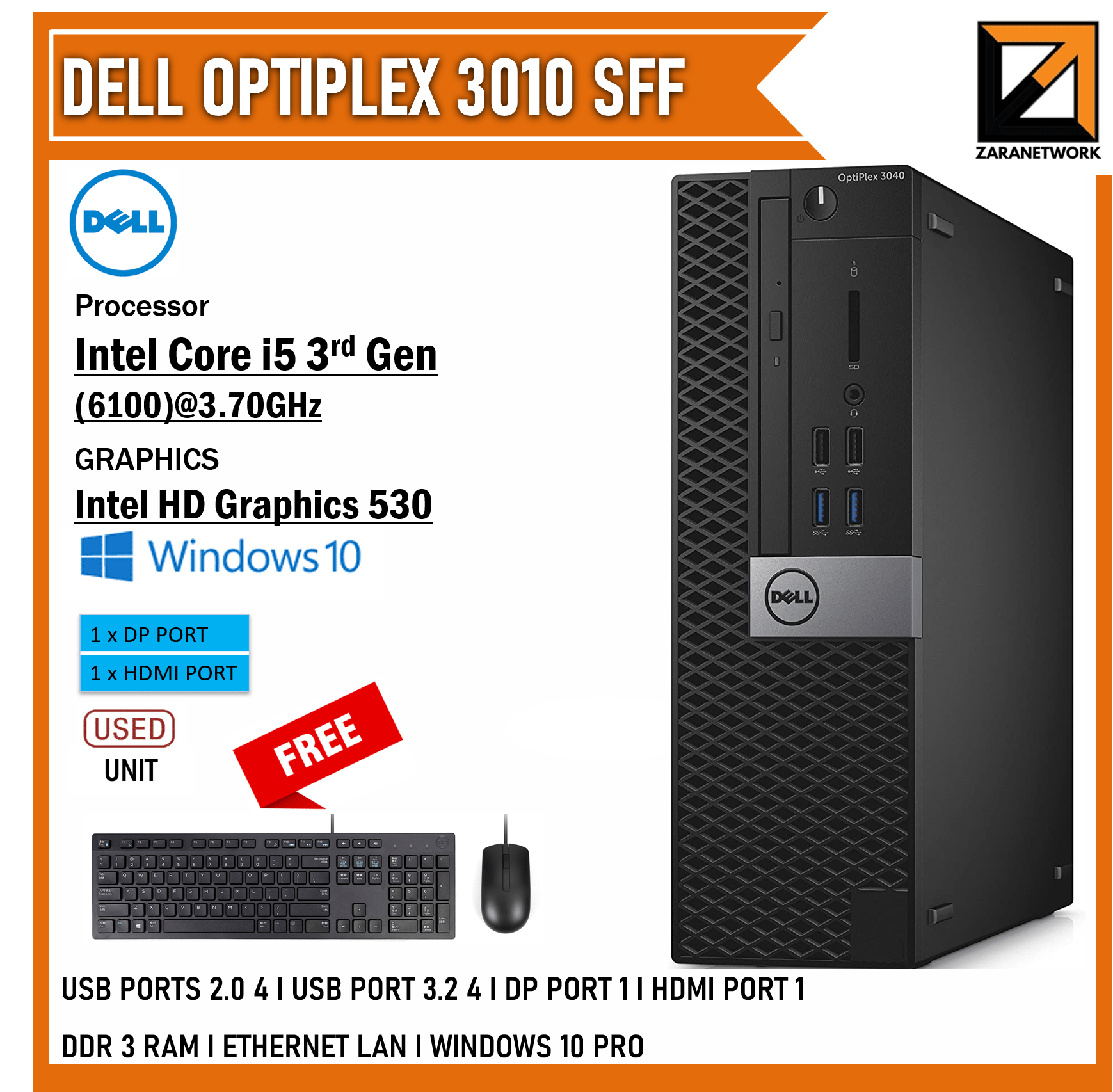 DELL OPTIPLEX 3010 SFF (Desktop) - My Store