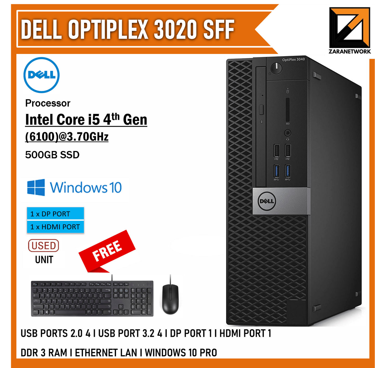 DELL OPTIPLEX 3020 SFF - My Store