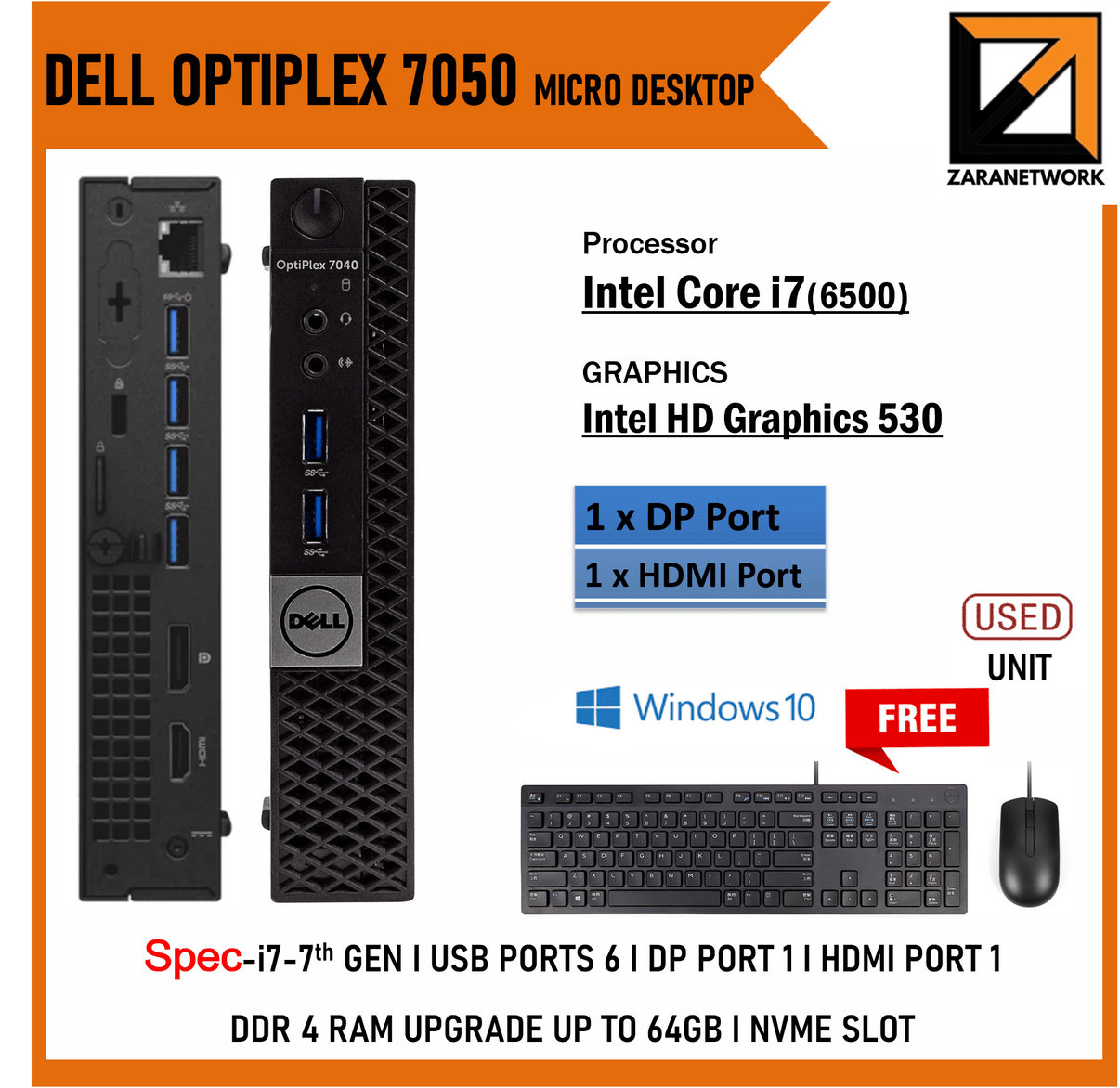 Dell Optiplex 7050 Micro My Store