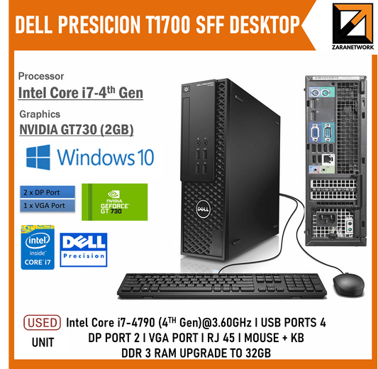 DELL PRECISION T1700 SFF (Desktop) - My Store