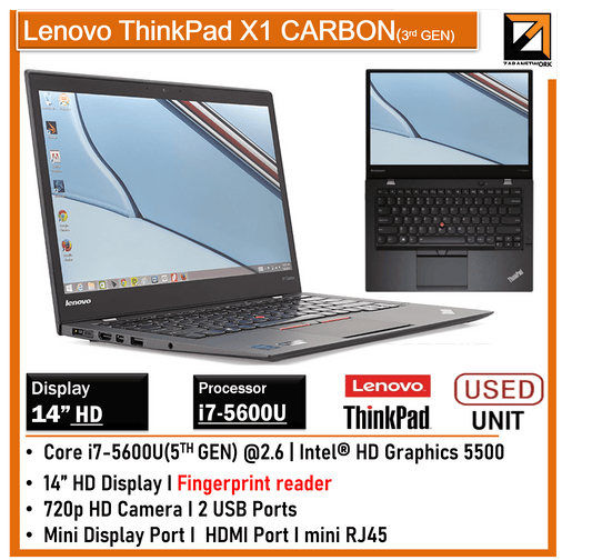 Lenovo ThinkPad Gen 3 - My Store