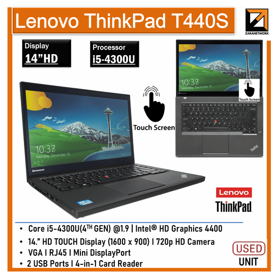 Lenovo ThinkPad T440S - My Store