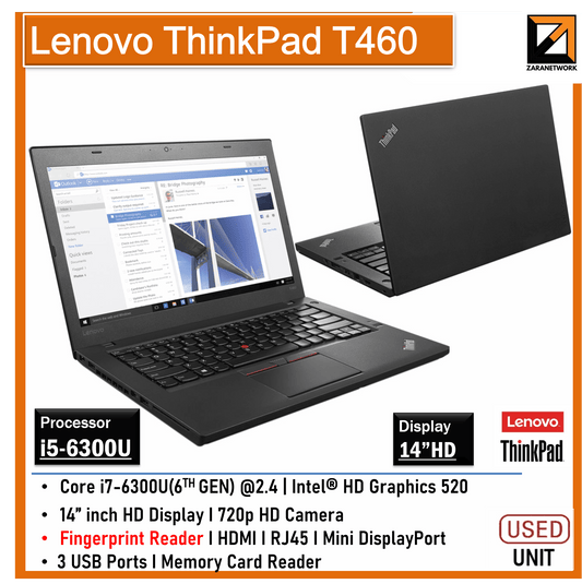 Lenovo ThinkPad T460 - My Store