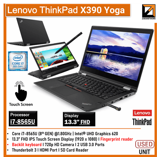 Lenovo ThinkPad Yoga X390 - My Store